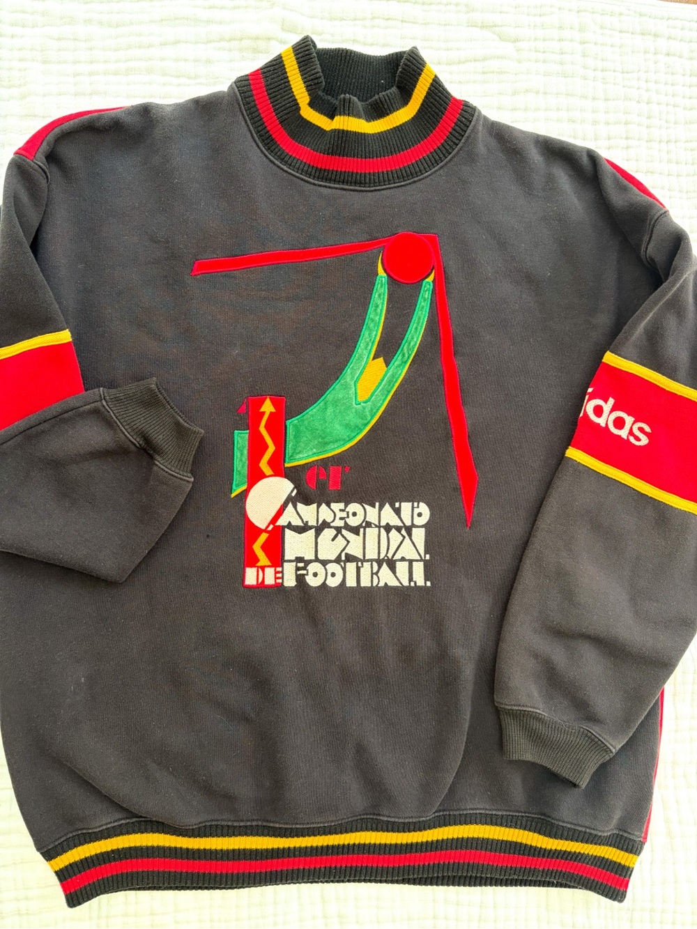 Vintage 80s/90s Adidas Uruguay 1930 World Cup Sweatshirt Large Soccer